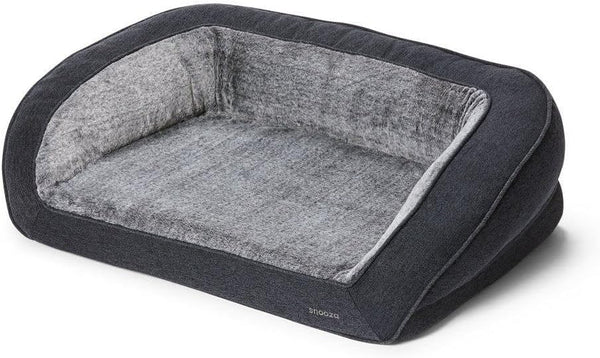 Ortho Dog Sofa Bed, Chinchilla, Large - Snooza