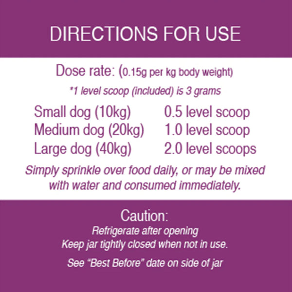 LIFEWISE Purple Boost Immuno-Stimulant with Probiotics and Antioxidants Health Supplement for Dogs 1.08 kg