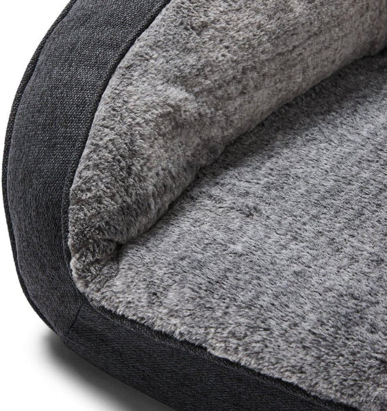 Ortho Dog Sofa Bed, Chinchilla, Large - Snooza