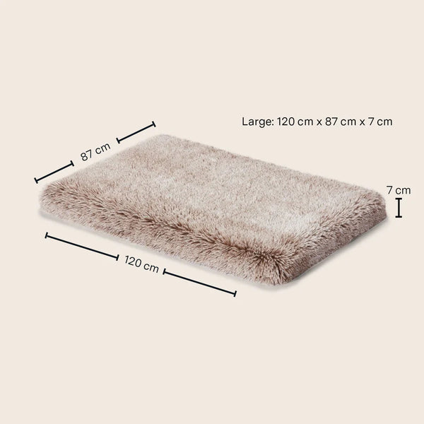 Calming Ortho Dog Bed, Mink, Large- Snooza