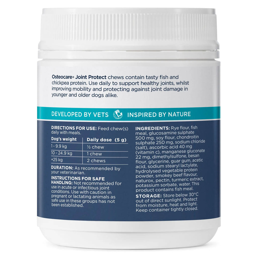 PAW by Blackmores Osteocare® Joint Protect for Dogs | Improves Joint Function & Mobility |100 Chews
