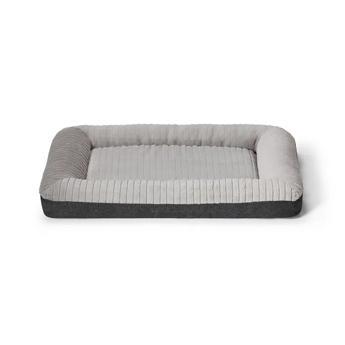 Snooza Super Luxe Lounger Dog Bed in Grey-LXL