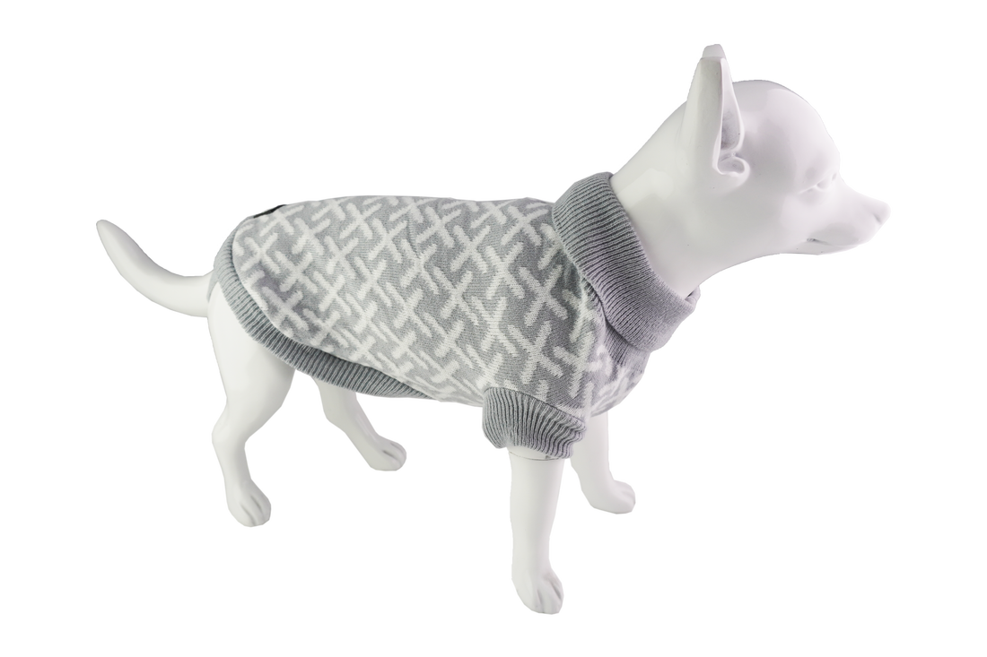 Dan & Sam – Dog Grey Kisses Jumper