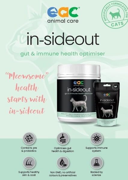 EAC Animal Care in-sideout Gut and Immune Health Optimiser for Dog 250 g