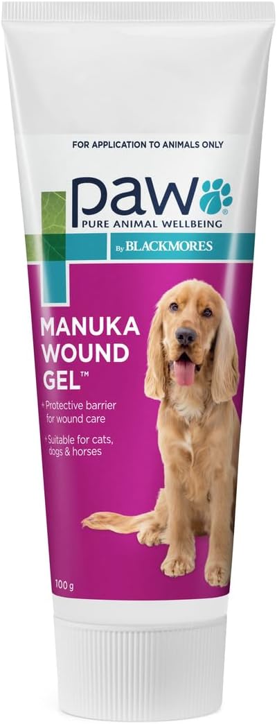PAW by Blackmores Manuka Wound Gel for Dogs, Cats and Horses | Medical Grade Wound Dressing