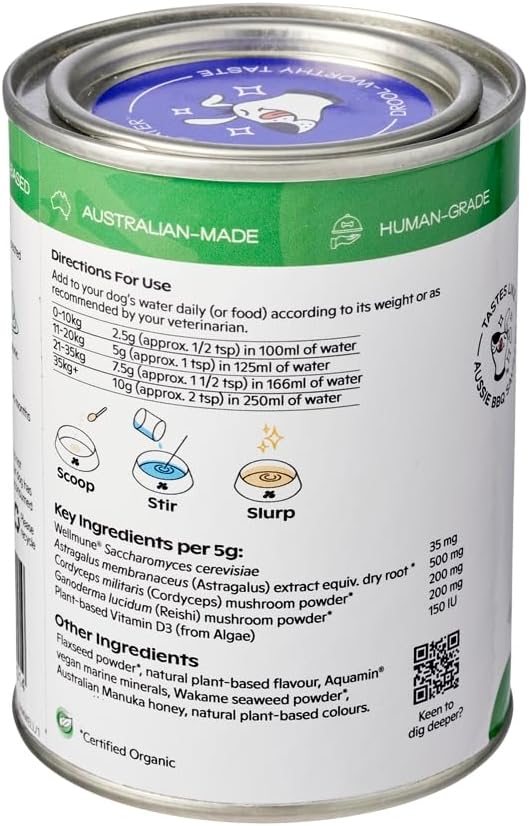 Nectar of the Dogs Immune + Wellness Water Soluble Supplement Powder 150 g