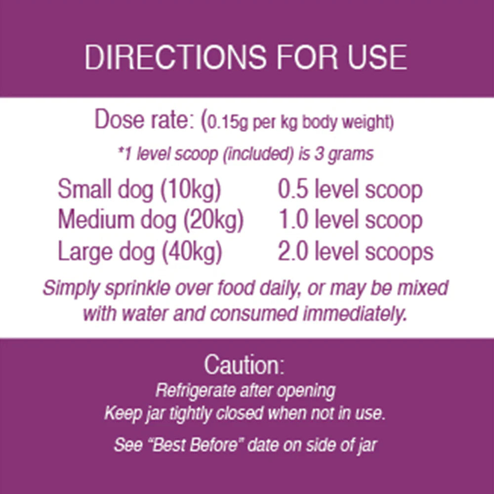 LIFEWISE Purple Boost Immuno-Stimulant with Probiotics and Antioxidants Health Supplement for Dogs 1.08 kg