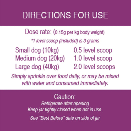 LIFEWISE Purple Boost Immuno-Stimulant with Probiotics and Antioxidants Health Supplement for Dogs 1.08 kg