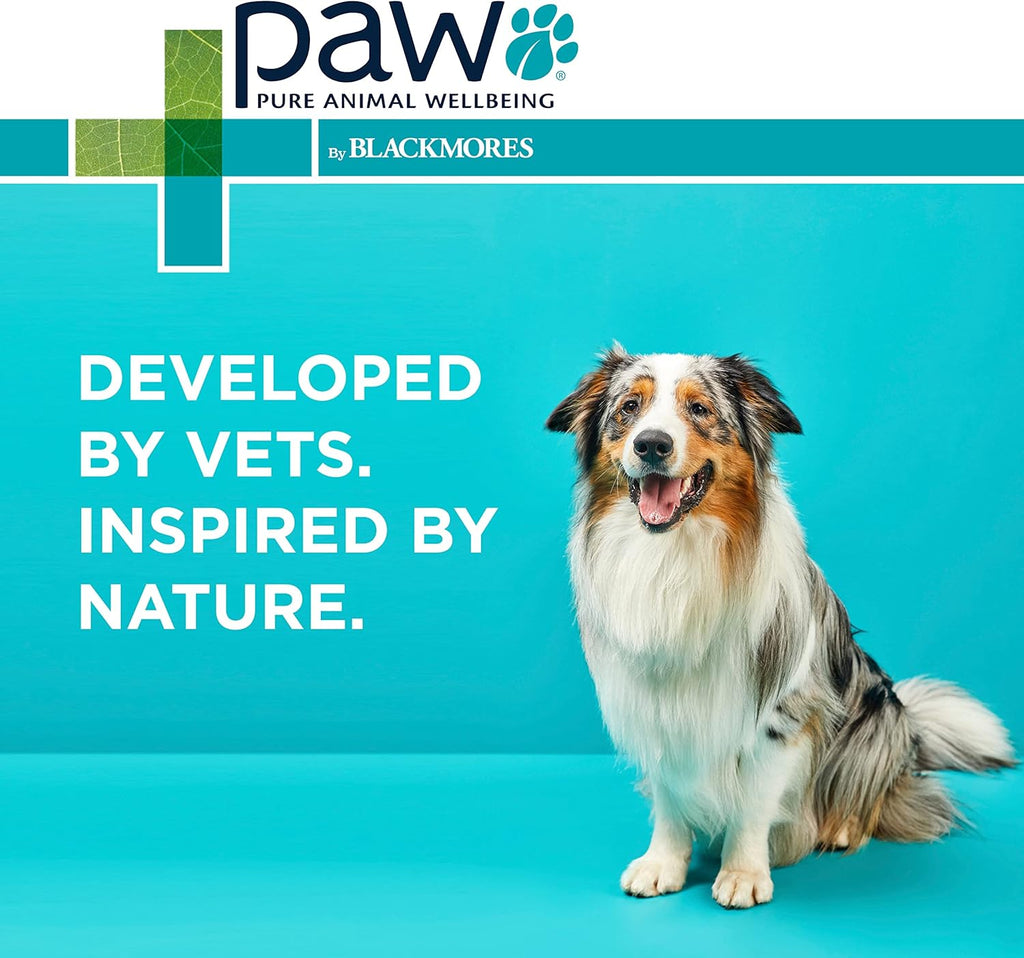PAW by Blackmores Coat, Skin and Nails Multivitamins for Dogs | Supports Healthy Skin, Coat & Nails in Your Dog | 60 Chews