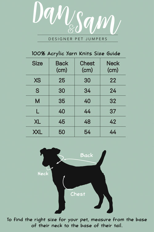 Dan & Sam – Dog Grey Kisses Jumper
