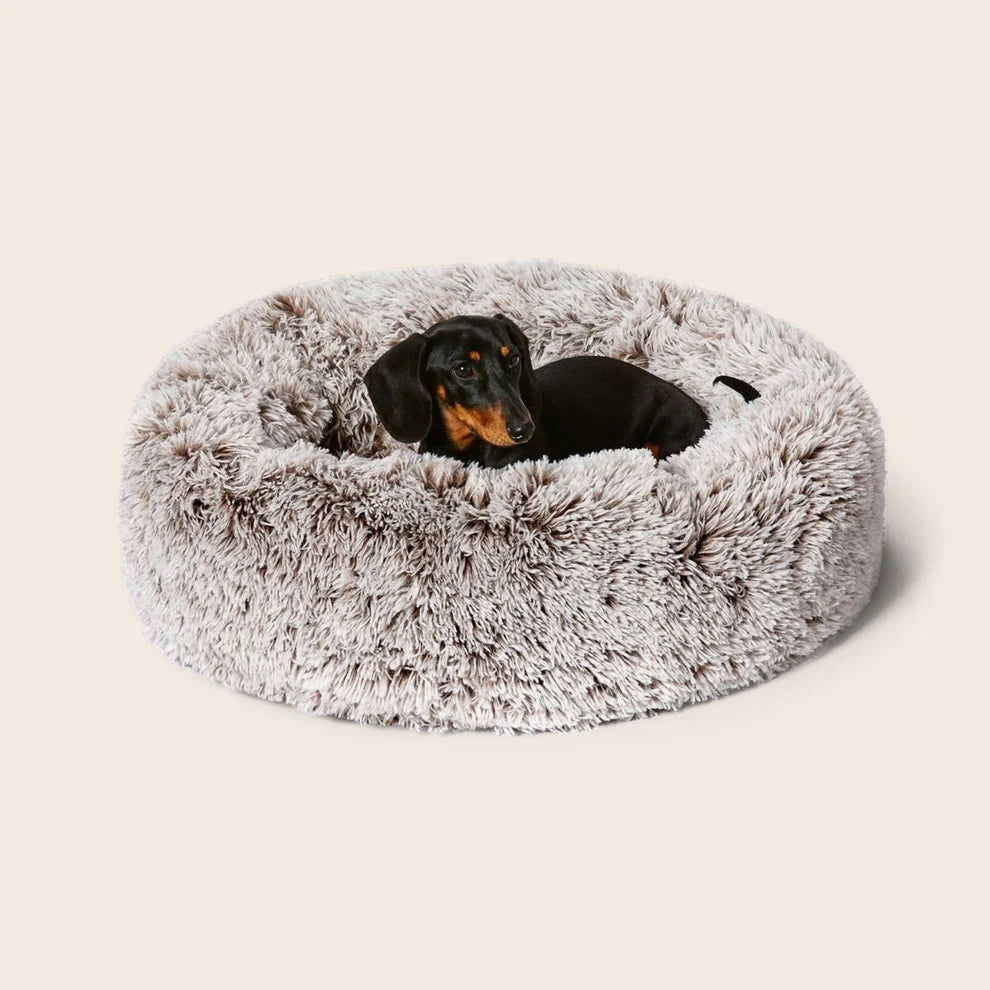 Calming Cuddler Dog Bed – Mink - Snooza
