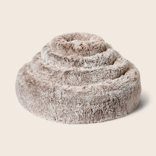 Calming Cuddler Dog Bed – Mink - Snooza