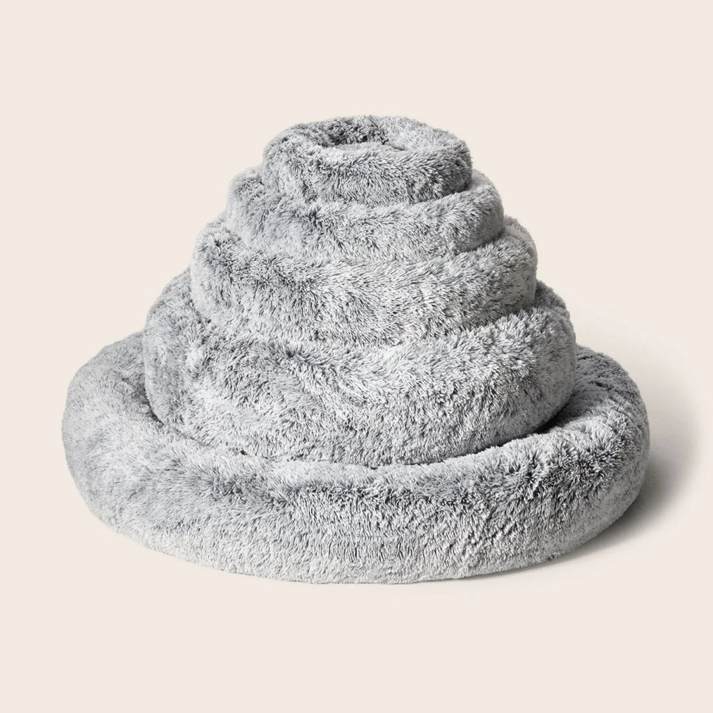 Calming Cuddler Dog Bed – Silver Fox - Snooza