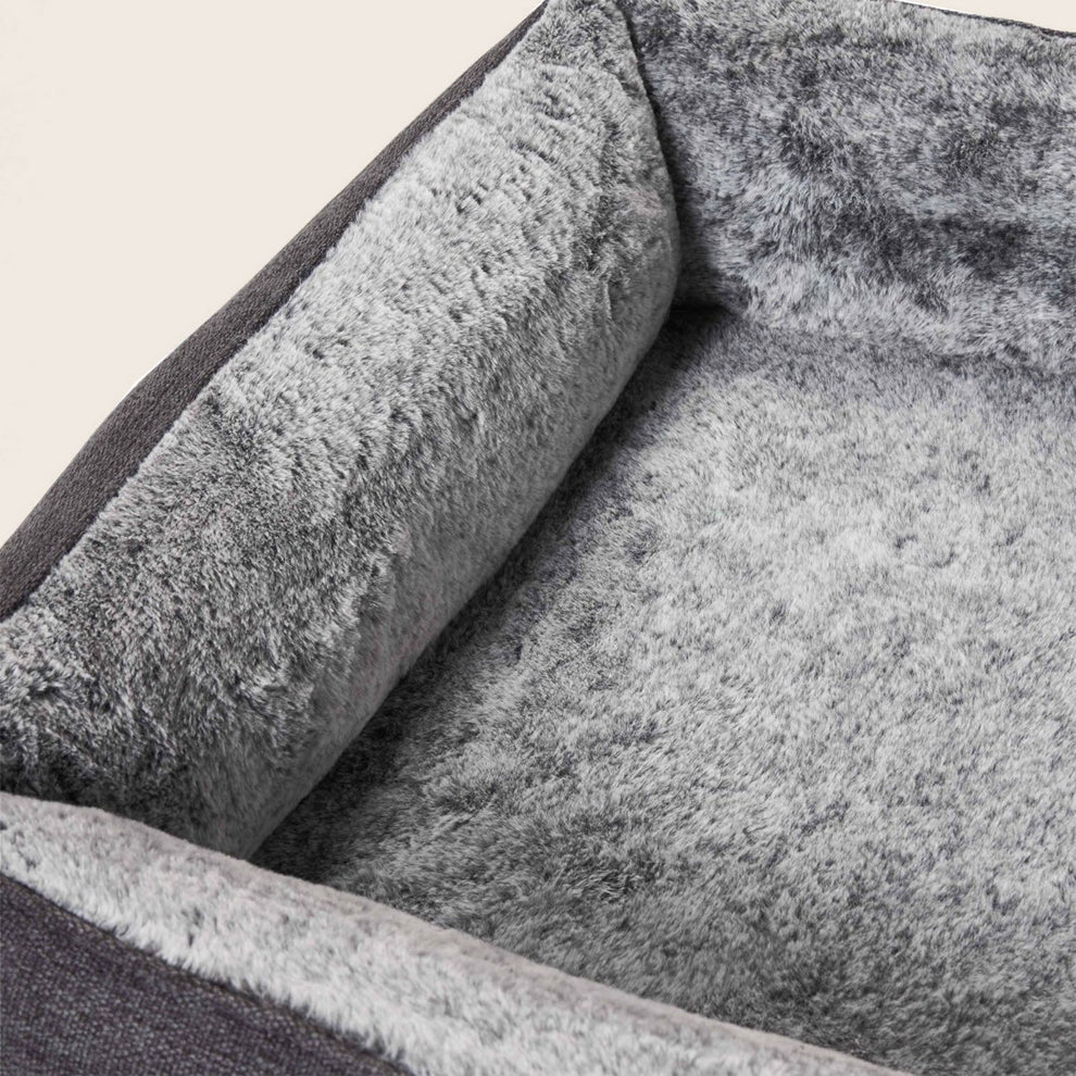 Ortho Snuggler Dog Bed, Chinchilla - Snooza
