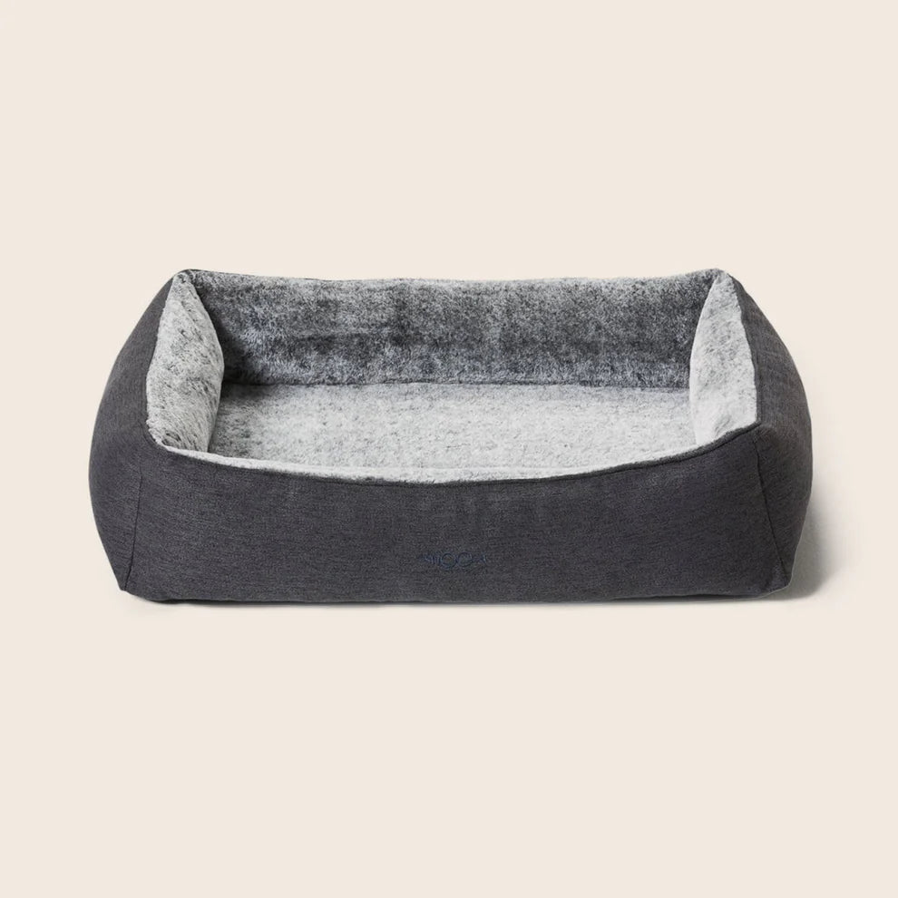 Ortho Snuggler Dog Bed, Chinchilla - Snooza