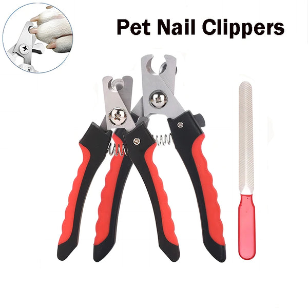 Pet Cat Dog Nail Clippers with Sickle
