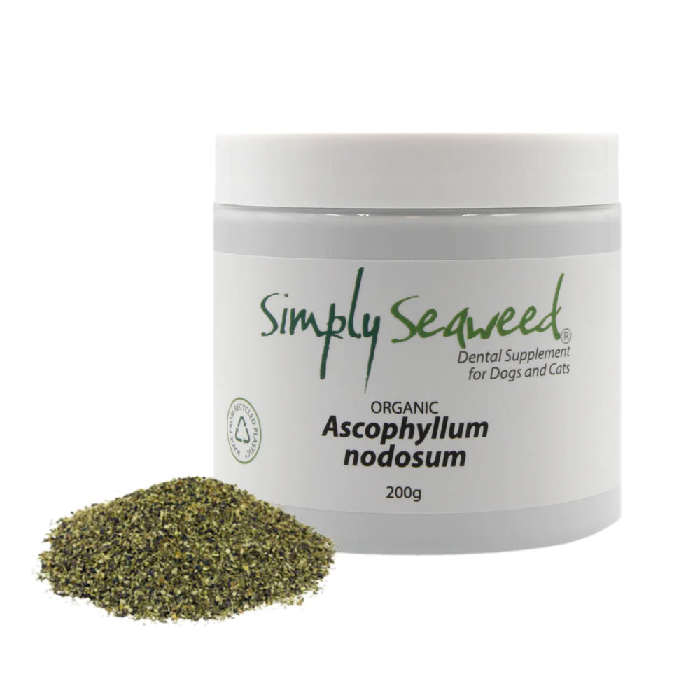 Simply Seaweed Natural Dental Supplement for Dogs and Cats