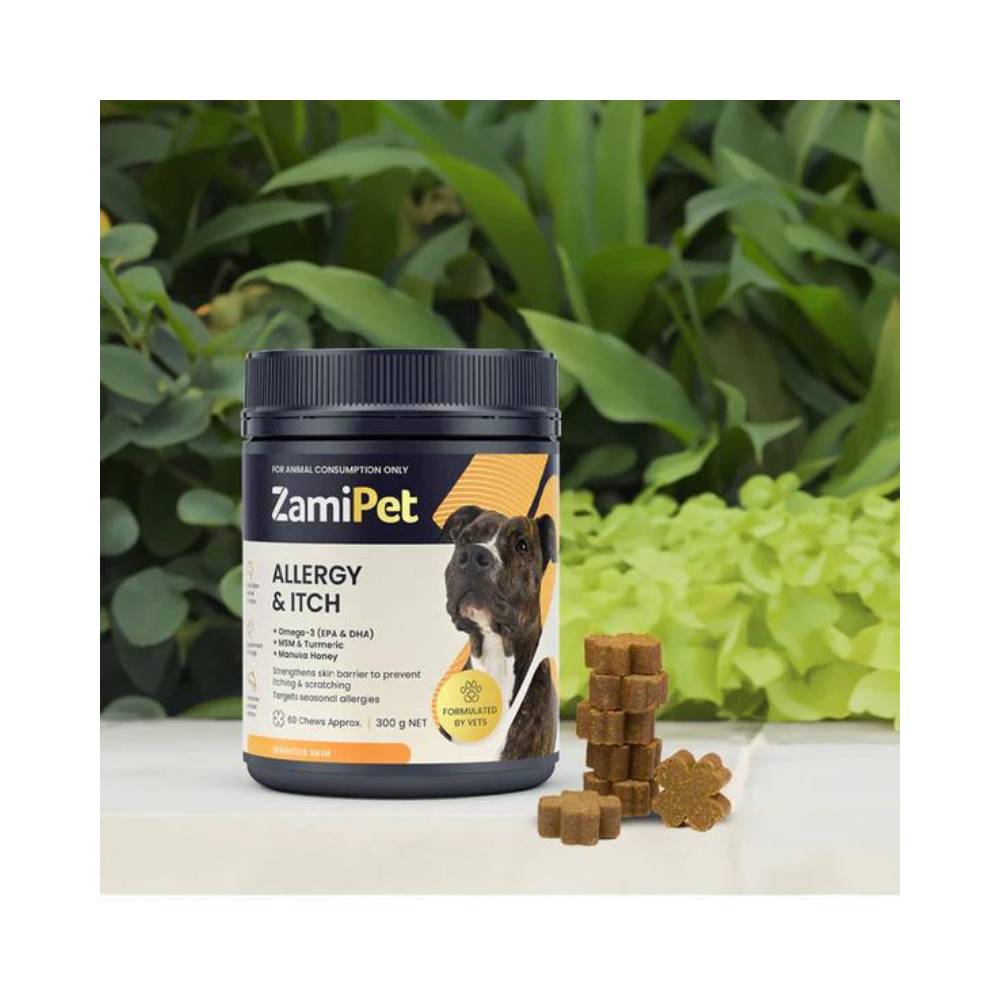 Allergy & Itch Dog 60 Chews - ZamiPet